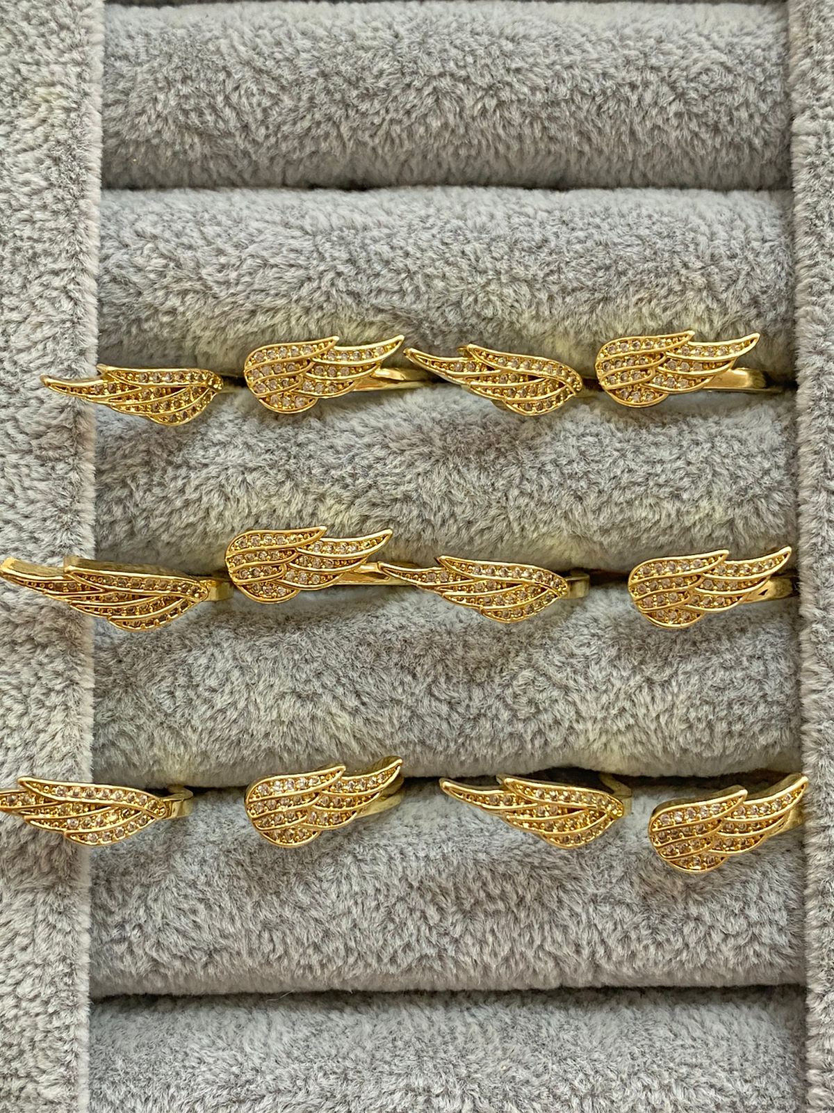 Anillo Ajustable Baño Oro 18k