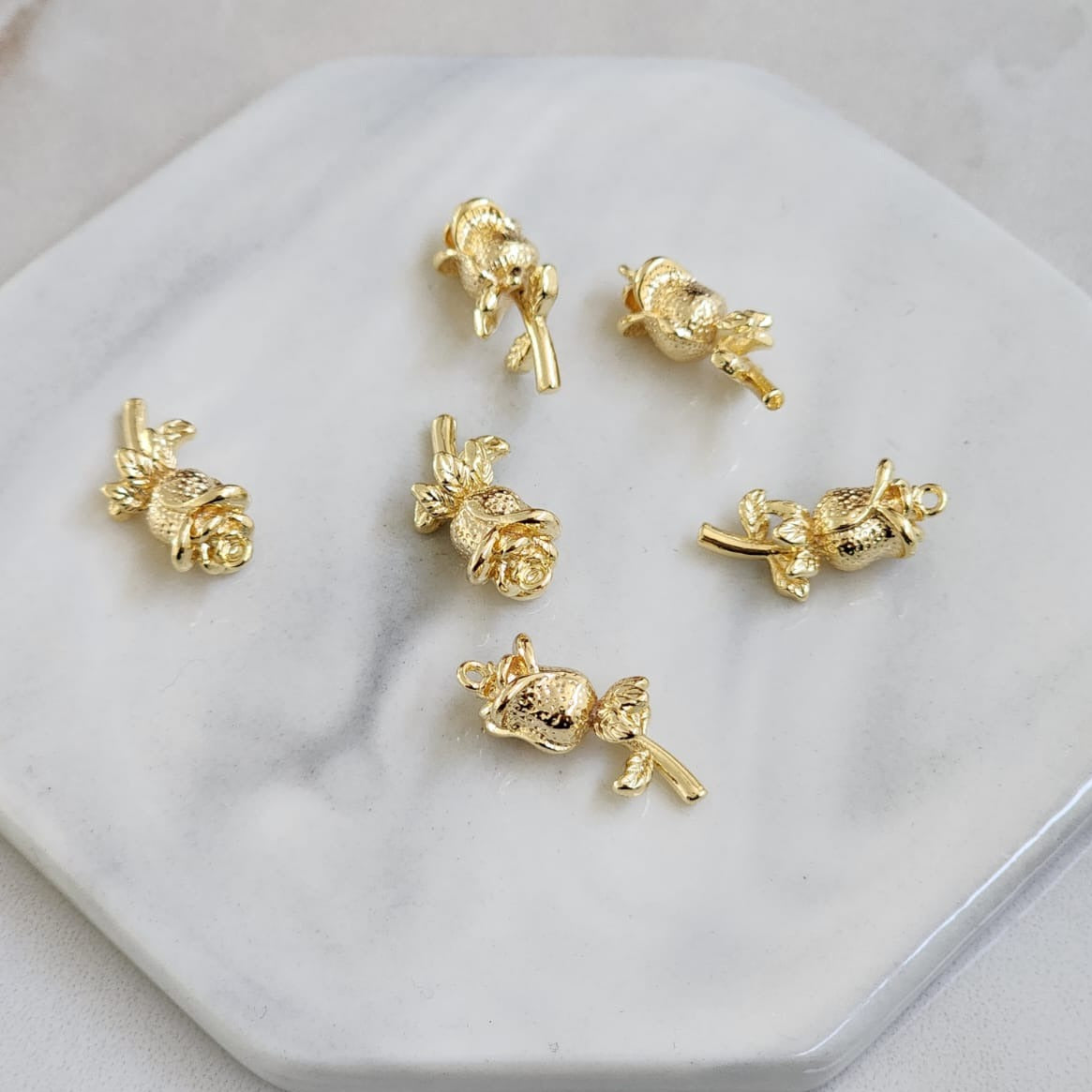 Rosas Baño de Oro18k