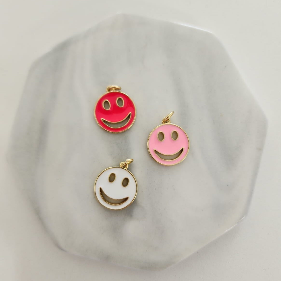 Happy Face Baño Oro 18k