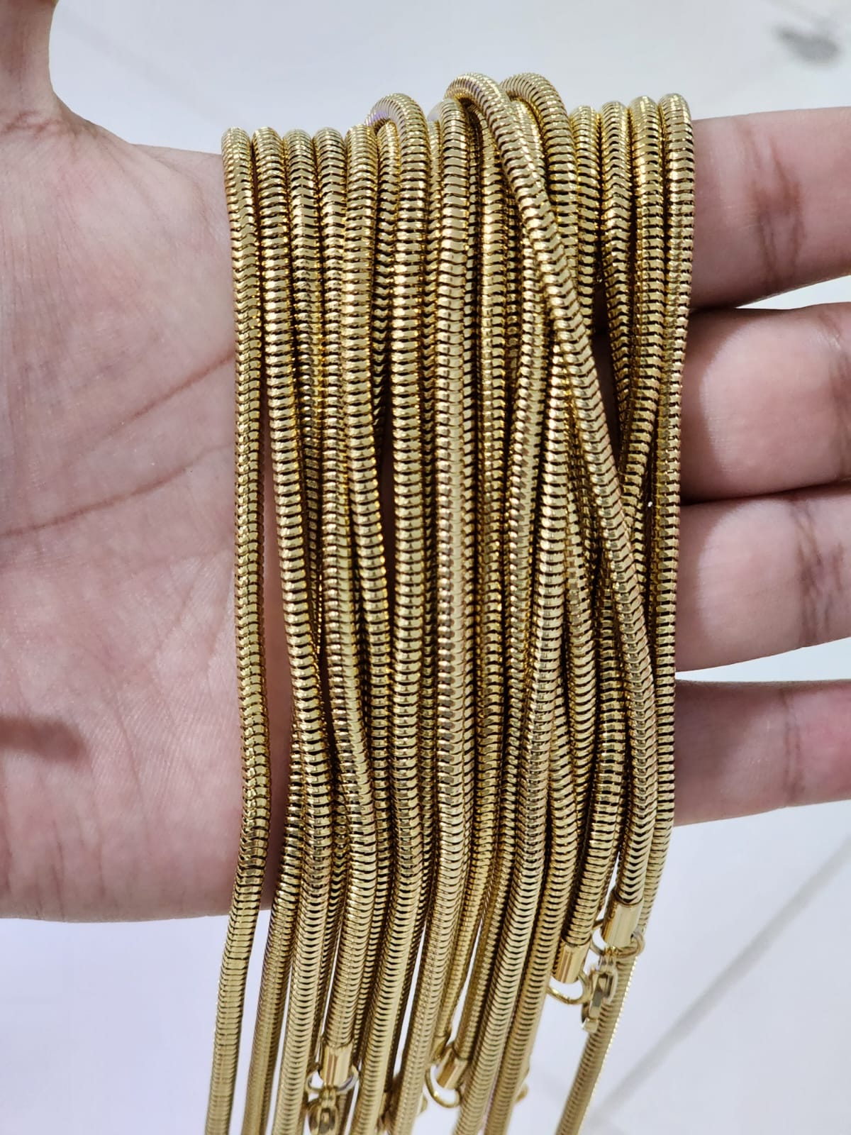Collar Snake Redondo Acero Inoxidable 304