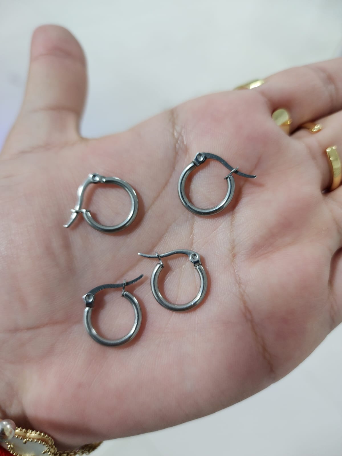 Arete Acero Inoxidable 1 Par