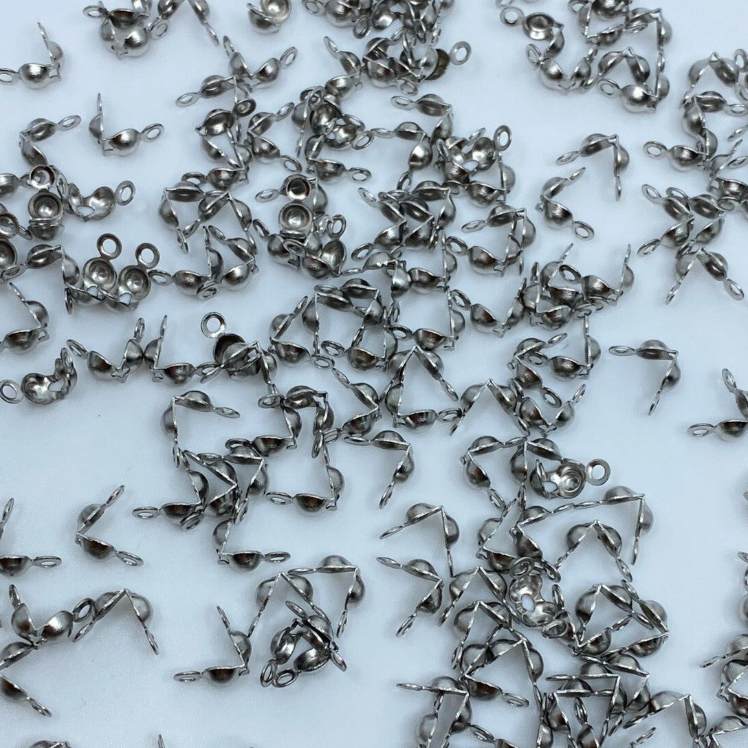Grapa Tapa Nudos Acero 20unid