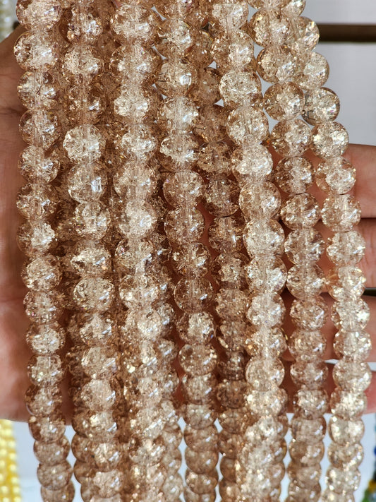 Cristal Craquelado  10MM / 1 tira