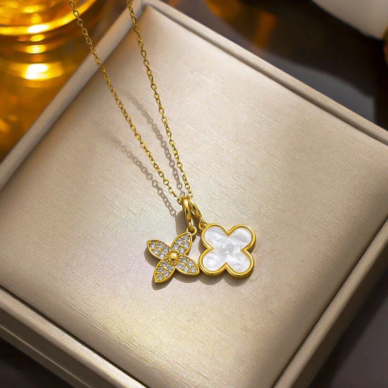 Leaf Clover Acero Inoxidable 304