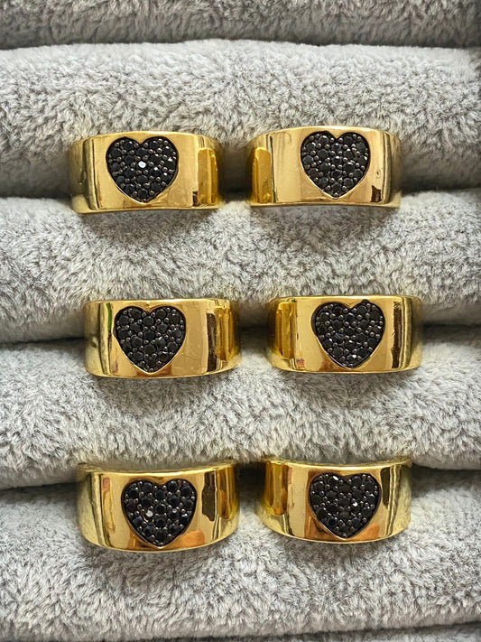 Anillo Ajustable Baño Oro 18k