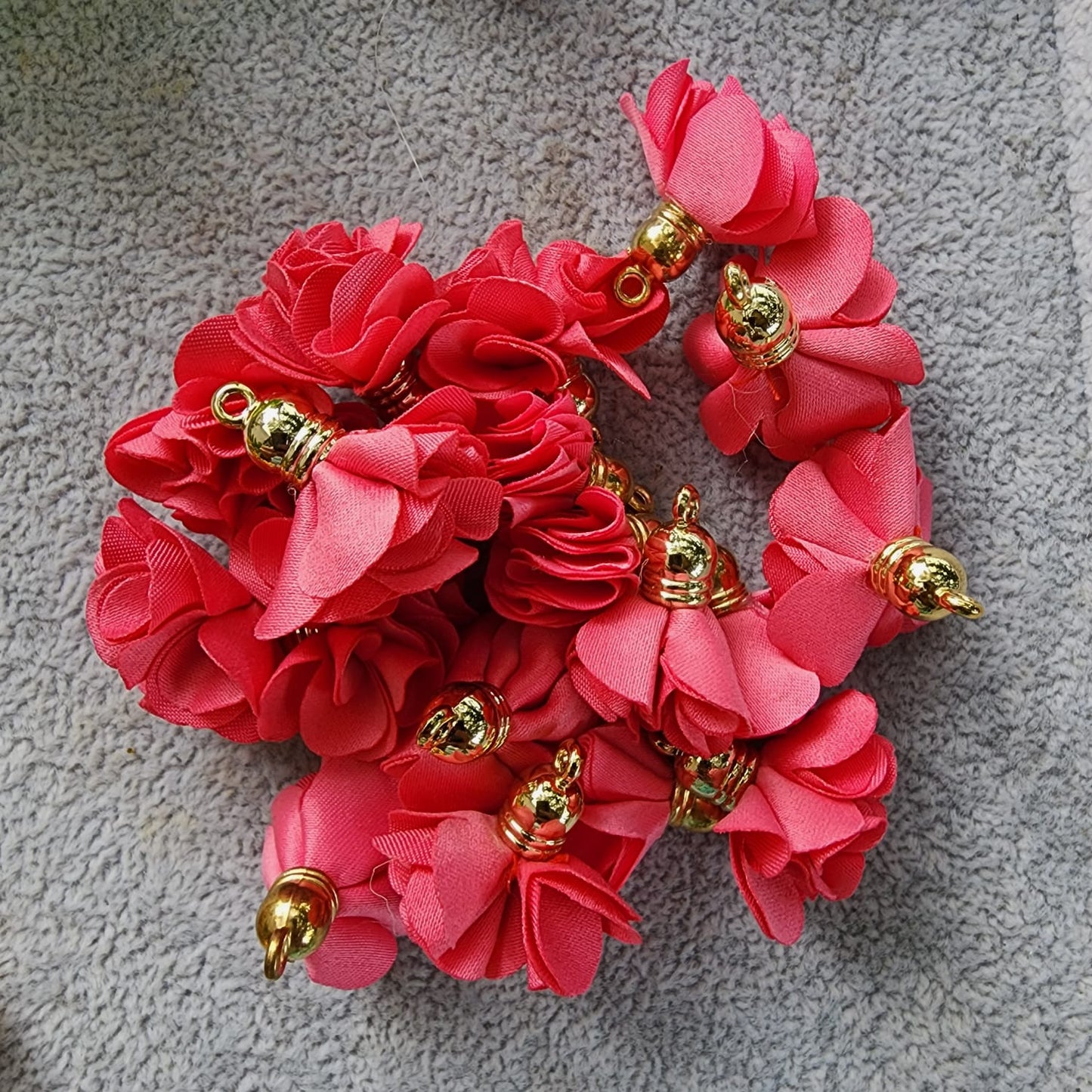 Flores Tela x 50 unid