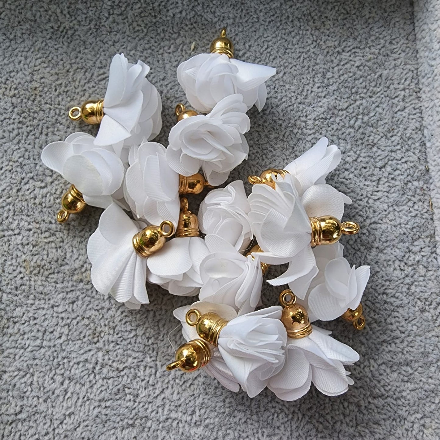 Flores Tela x 50 unid