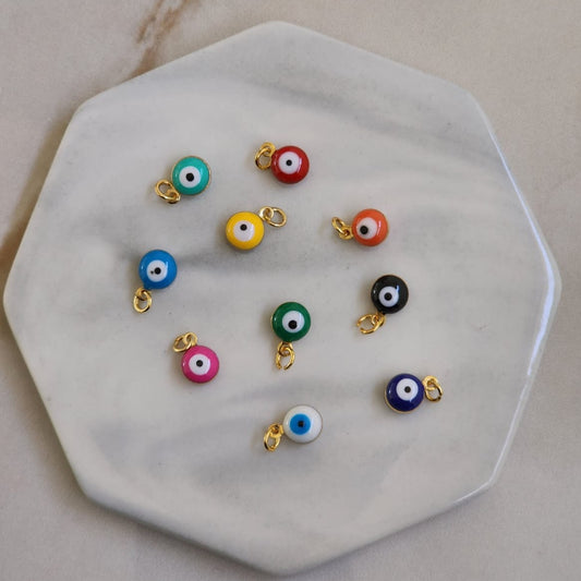 Ojo Turco Mini Colores Baño Oro18k