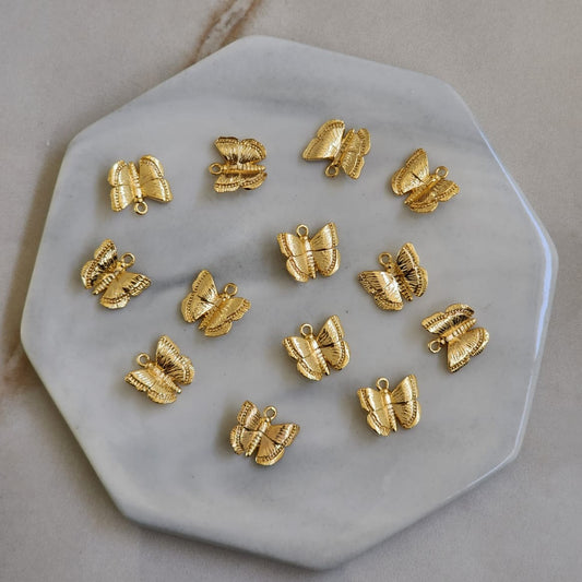 Mariposa Baño Oro18k