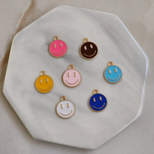 Happy Face Enamel  5unid
