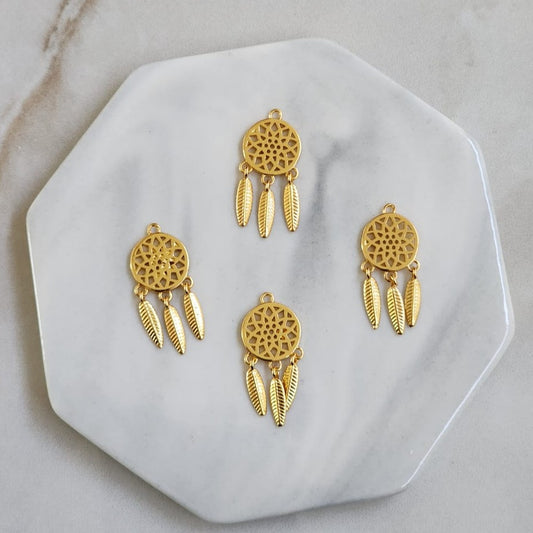 Atrapa Sueños Baño Oro18k