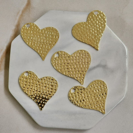 Corazon Grande Baño Oro18k