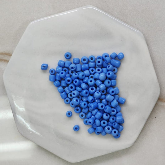 Mostacilla 4MM Azul Claro