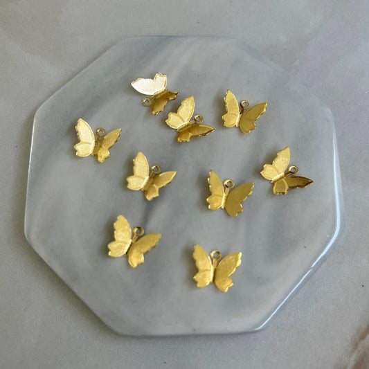 Mariposa Baño Oro18k