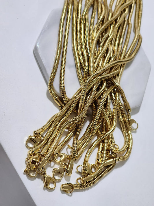Collar Snake Redondo Acero Inoxidable 304