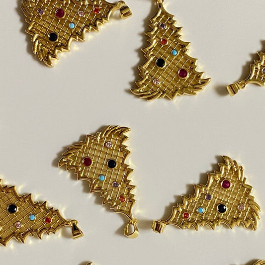 Arbol Navidad Baño  Oro18k