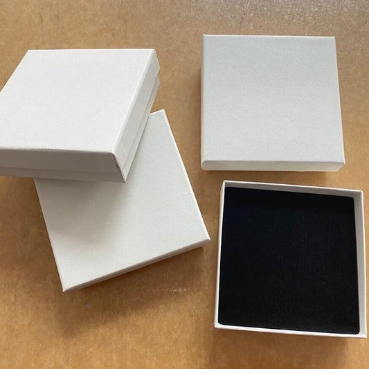 Caja Joyería Blanca 1unidad