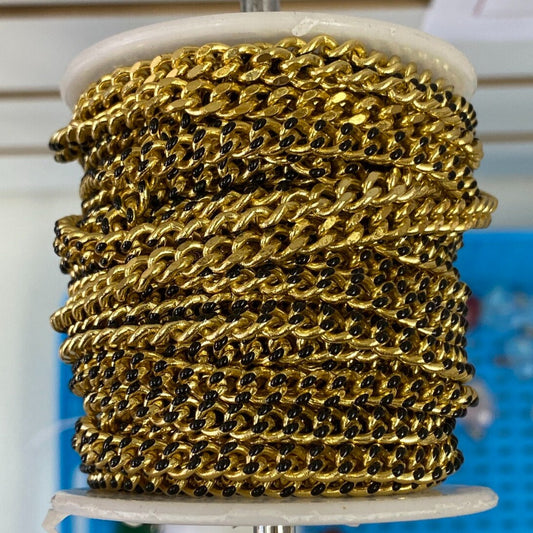 Cadena Baño de Oro 18k / 1 metro