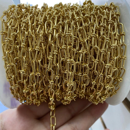 Cadena Baño de Oro 18k / 1 metro